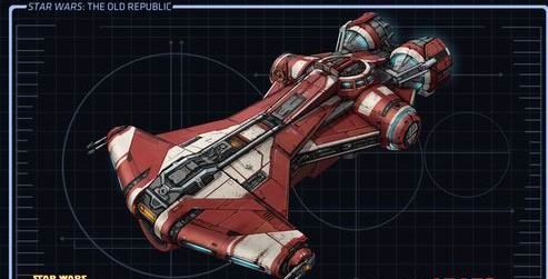 《星球大战:旧共和国》官方公布两艘星际飞船图