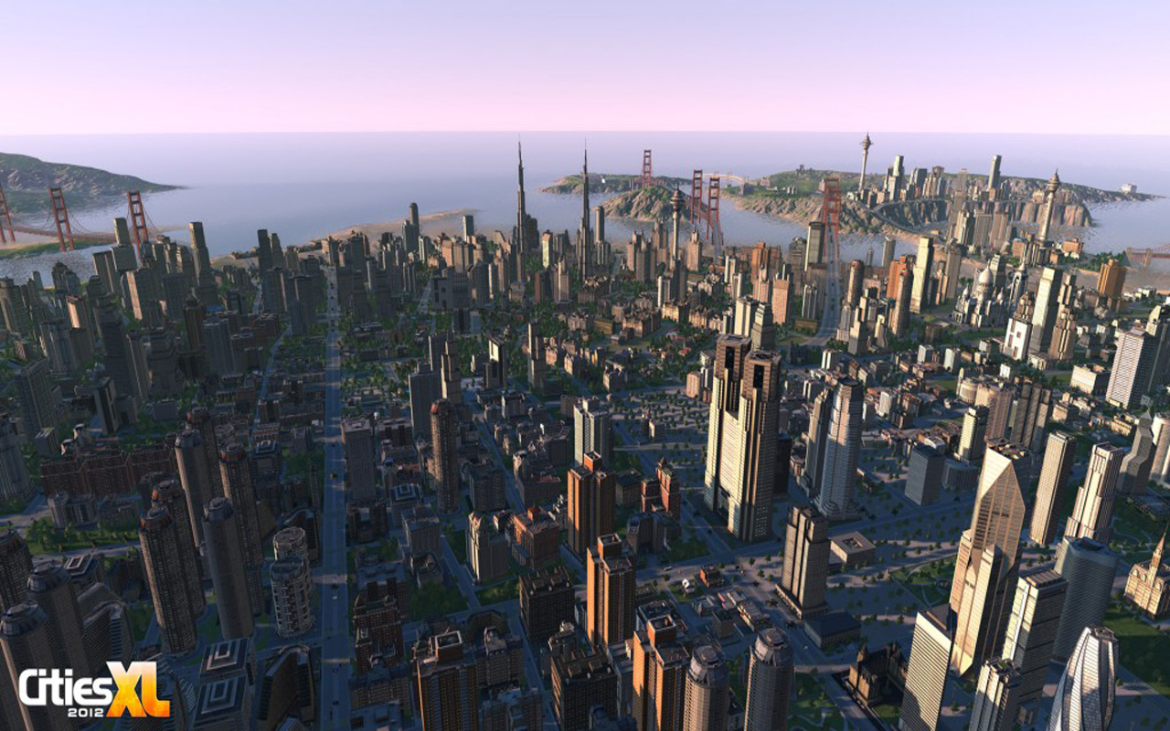 完美的城市模拟 特大城市游戏壁纸