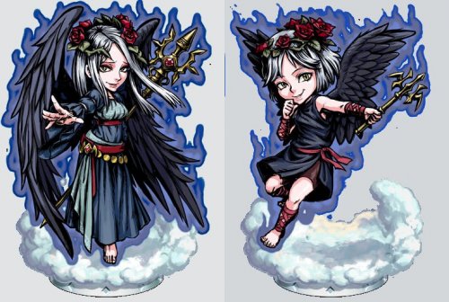 黑翼大天使和黑翼天使