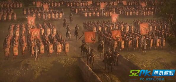 《罗马霸权:凯撒崛起》预告公布 千军万马踏平敌营_52PK单机游戏