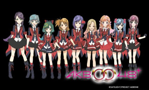 国内游戏商签约日女团akb48 将推主题动画及游戏