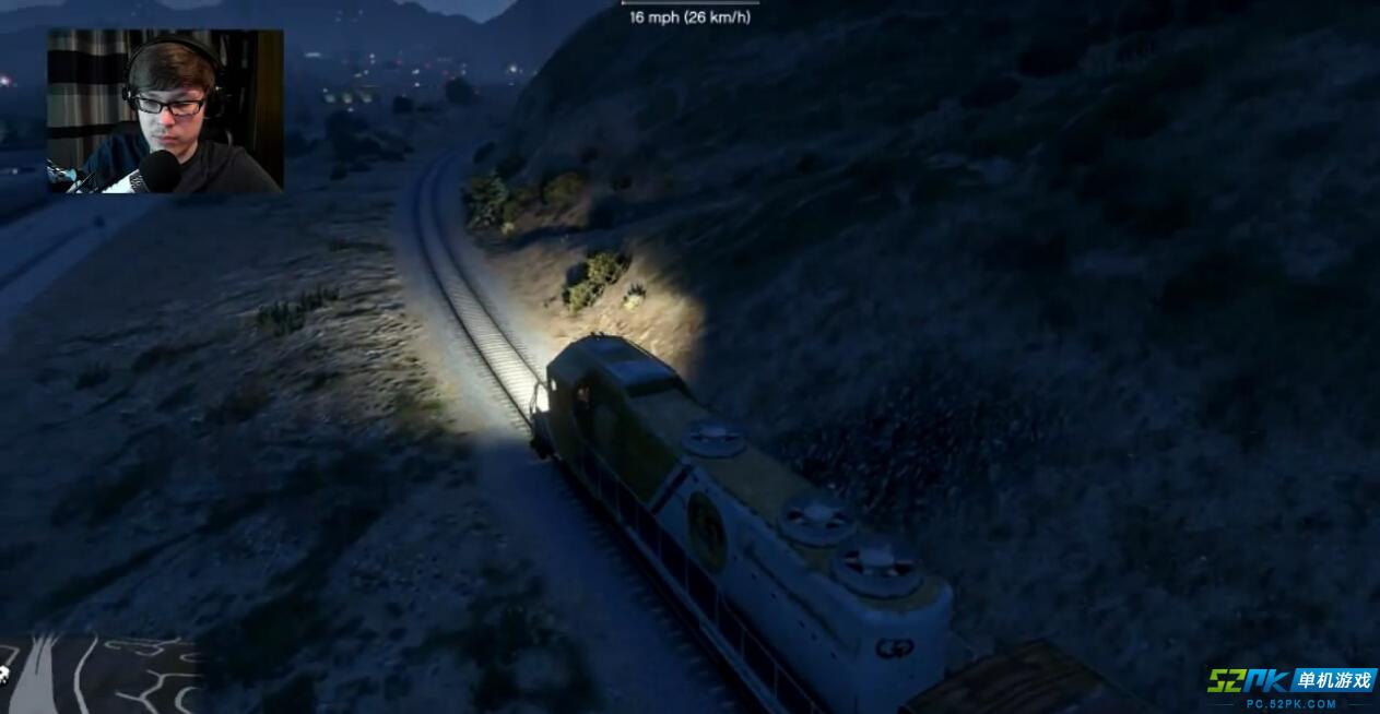 GTA5推出铁路工程师MOD 体验操作真实火车的快感_52PK单机游戏