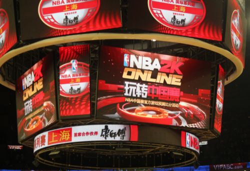 NBA中国赛上海站精彩纷呈 NBA2K OL现场为