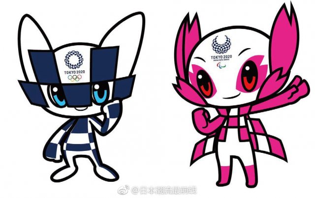 2020年奥运会吉祥物形象出炉 充满二次元风格