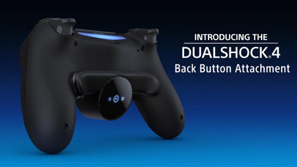 PS4官方手柄背部按键外设公布 明年年初正式发售