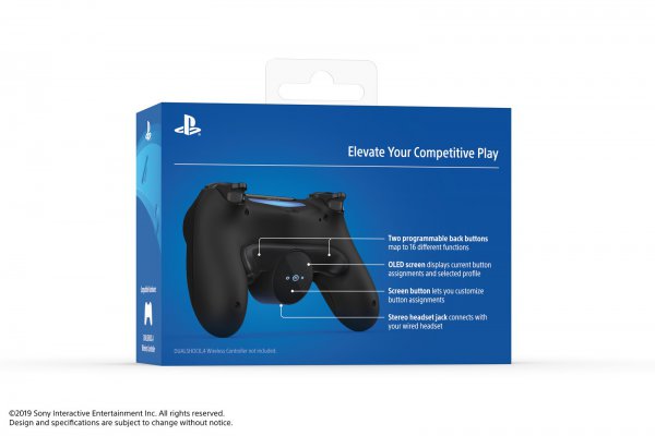 PS4官方手柄背部按键外设公布 明年年初正式发售