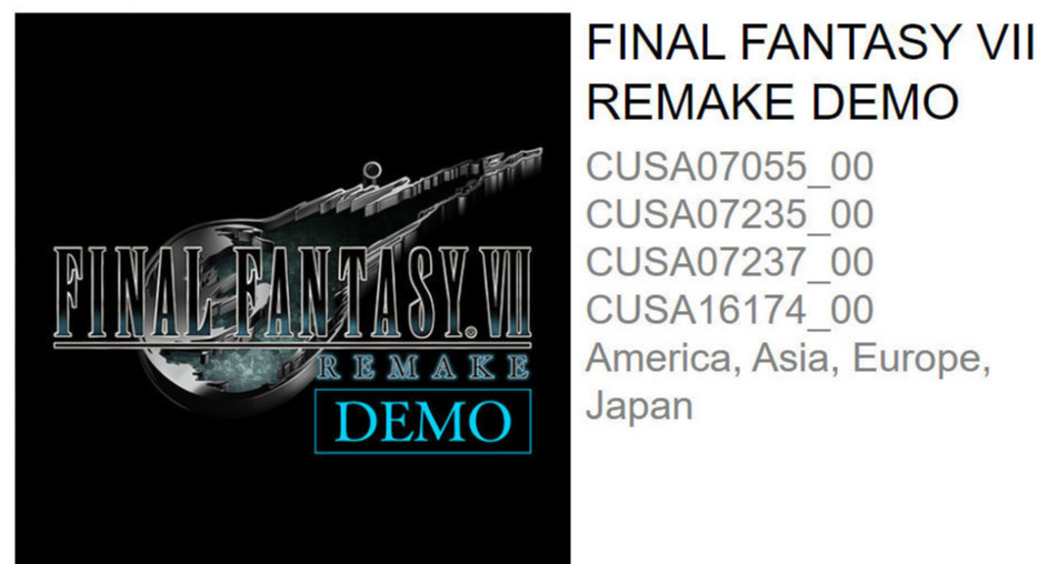 最终幻想7重制版获奖推出试玩版