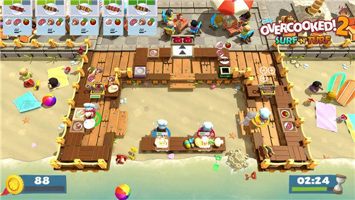 《胡闹厨房2：美食家版》已登陆主机 PC版4月16发行