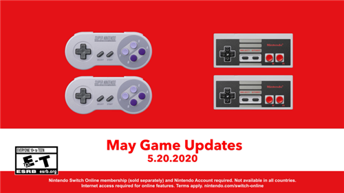 Switch五月新增会免游戏公开 四款经典游戏回忆满满