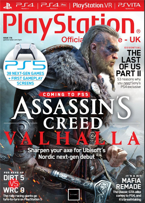 PlayStation杂志新刊曝光：《刺客信条：英灵殿》登上封面 介绍PS