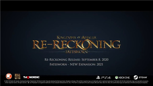 《阿玛拉王国：惩罚 重置版》将于9月正式发售 新预告片公开