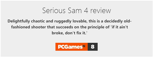 IGN 5分：《英雄萨姆4》游戏玩法单调 只是怪物多