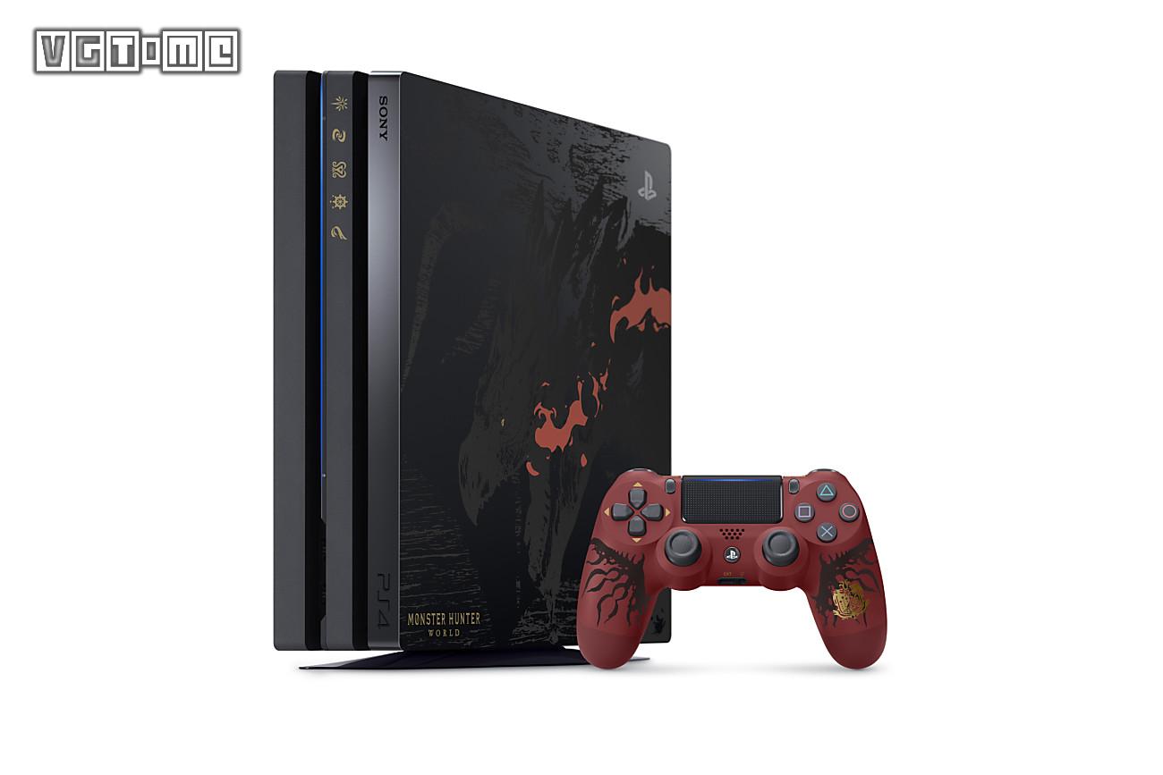 PS4pro怪物猎人世界限定机发布 港版售价368