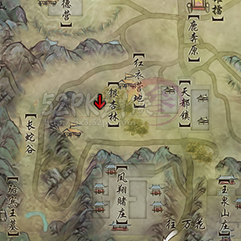 剑三长安城地图图片