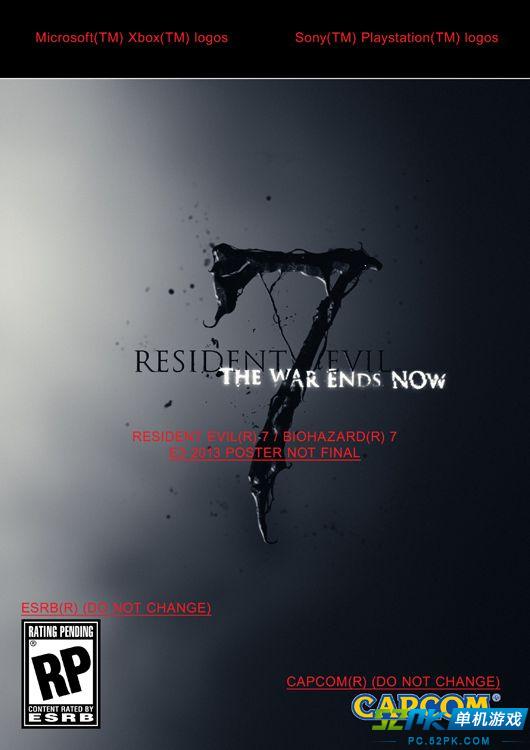 《生化危机7》海报泄露 或于今年E3展公布