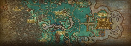 《魔兽世界：德拉诺之王》影月谷地图预览