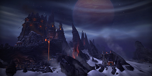 魔兽世界6.0德拉诺之王地图预览霜火岭