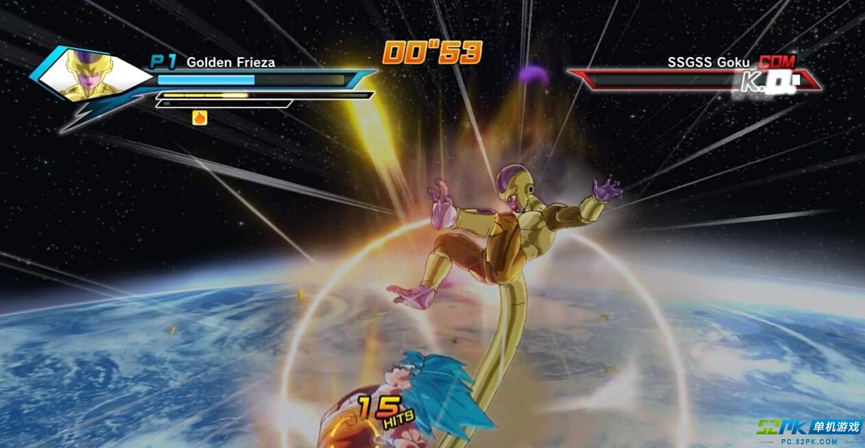 龙珠超宇宙第三弹DLC演示 弗利萨逆袭超赛神悟空