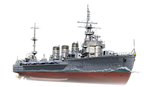 战舰世界日系巡洋舰模型图片展示