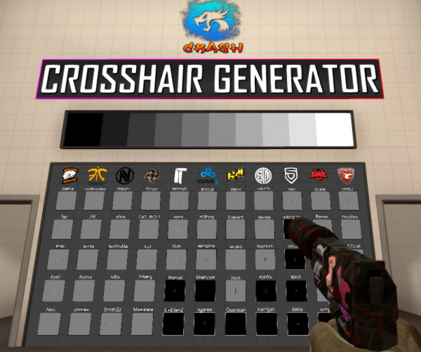 一键设置准心 创意工坊地图Crosshair Generator v2