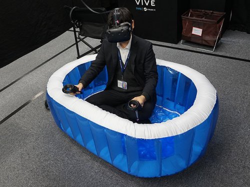 秋叶原推出VR温泉福利活动 与罗马风少女武将混浴！