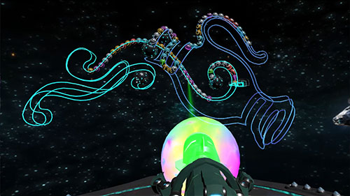 《星际粉碎》Oculus版上线 超酷炫的空间轨道