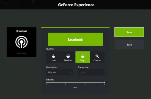 Nvidia推送更新 开始支持Facebook Live VR直播
