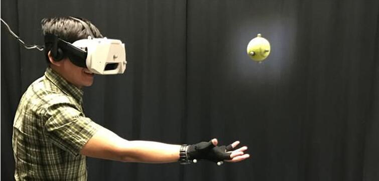 迪士尼黑科技 在VR世界里抓住现实的物体