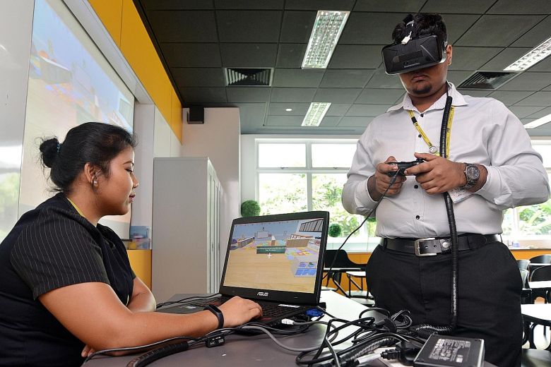 高校利用VR技术来培训早教专业学生