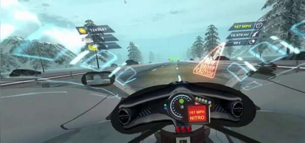 《摩托狂飙 VR》简评:缺少突出的特色