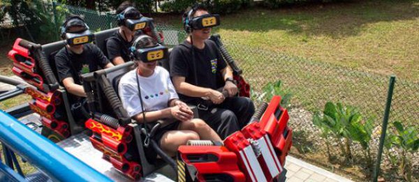 乐高主力儿童过山车 首款专为儿童的VR过山车体验