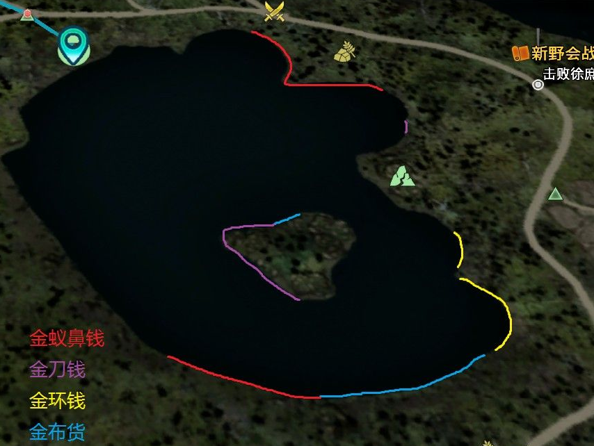 真三国无双8太湖钓鱼地点图文介绍 在哪钓鱼