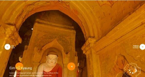 高科技文化保护组织 使用VR复原寺庙景观