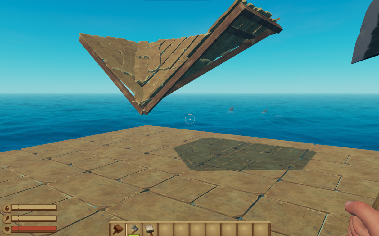 木筏求生raft浮空建築建造方法