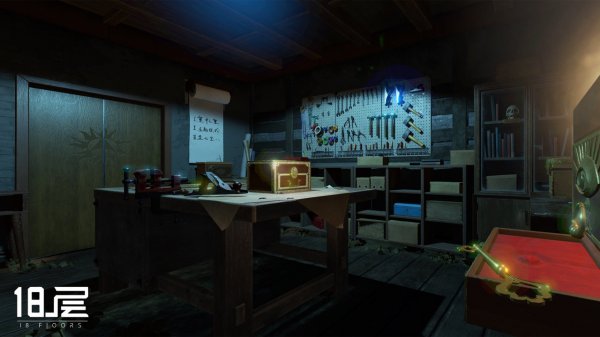 VR游戏《18层》正式发售 奇幻元素的密室逃脱游戏