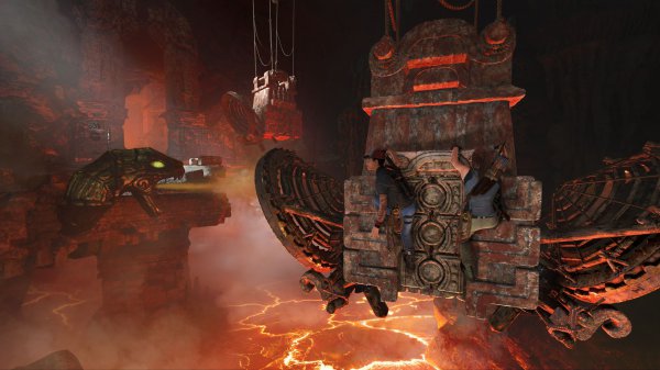 《古墓：暗影》首个DLC公布 劳拉勇闯熔岩遗迹