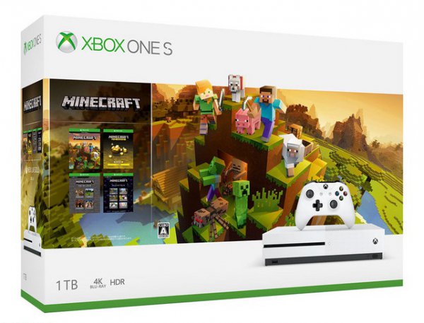 《我的世界》Xbox双版本10月23发售 同捆Xbox One S同步公开