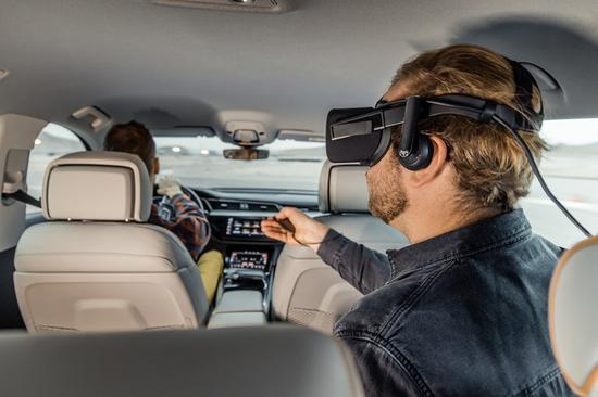 奥迪在CES 2019首次亮相车载漫威VR体验