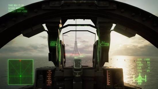 《皇牌空战7：未知空域》VR版初体验：酣畅淋漓的空中战斗