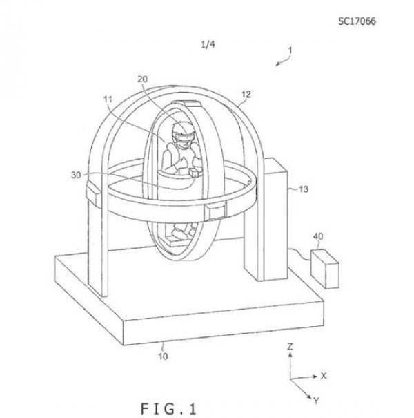 可做多种动作 索尼PSVR新专利“旋转椅”曝光