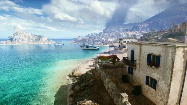 《战地5》发布新地图水星预告片 地中海风景美如画