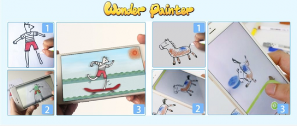 Wonder Painter AR应用 可以将任何绘画变成动画的AI软件