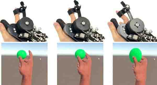微软研究院展示了新款原型VR控制器CapstanCrunch