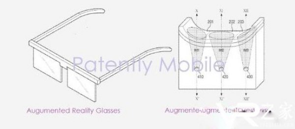 最新消息三星发布AR智能眼镜最新设计专利