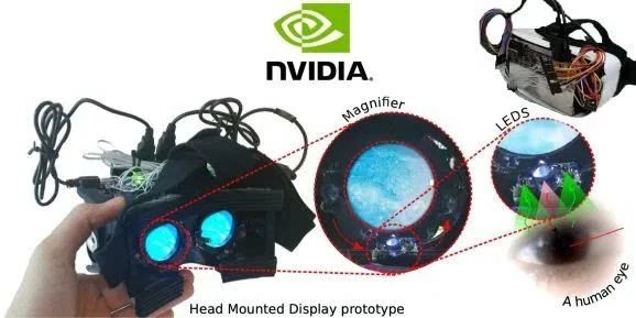 英伟达用LED为VR头显实现轻量级眼动追踪功能