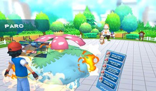 第三方开发者自制宝可梦VR游戏《Pokémon VR》