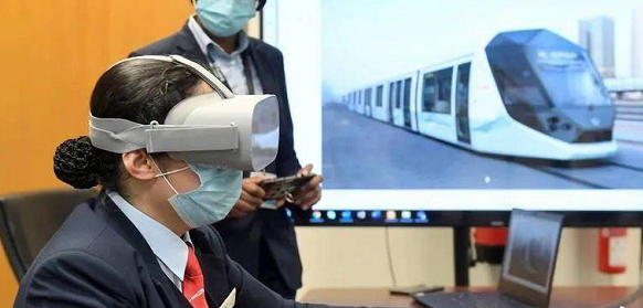迪拜电车司机正采用VR电车驾驶培训解决方案增强驾驶技能