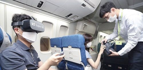 与Jin Air合作，韩国电信KT将推机上VR娱乐方案