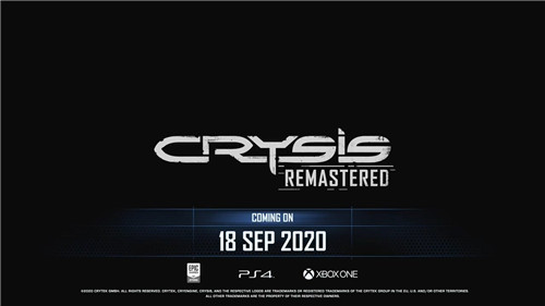 官宣：《孤岛危机：复刻版》9月18日登陆PS4、Epic和XB1