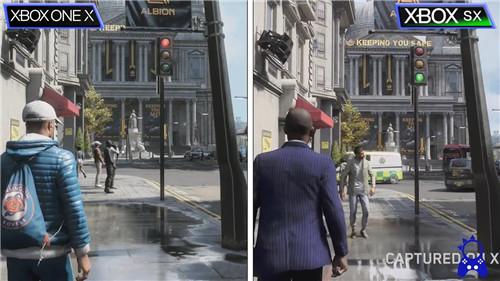 国外玩家发布《看门狗：军团》XSX与X1X版画面对比视频